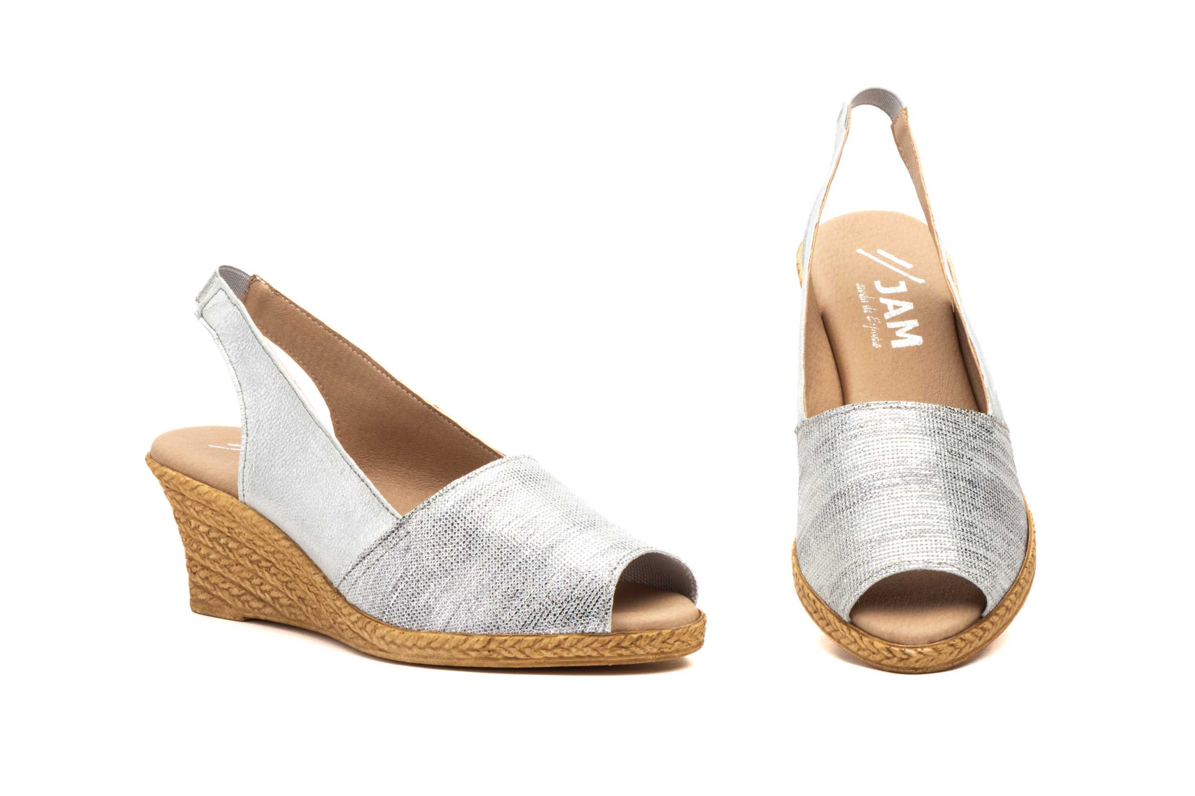 SANDALIA CUÑA DE SEÑORA EN PIEL VARIOS COLORES - FABRICADO EN ESPAÑA 7 SANDALIA CUÑA DE SEÑORA EN PIEL VARIOS COLORES - FABRICADO EN ESPAÑA - Image 7