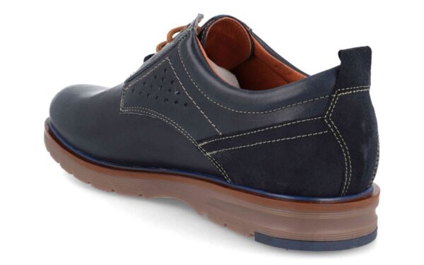 ZAPATO PARA VESTIR CASUAL CABALLERO EN PIEL DE VARIOS COLORES-FABRICADO EN ESPAÑA - Image 3