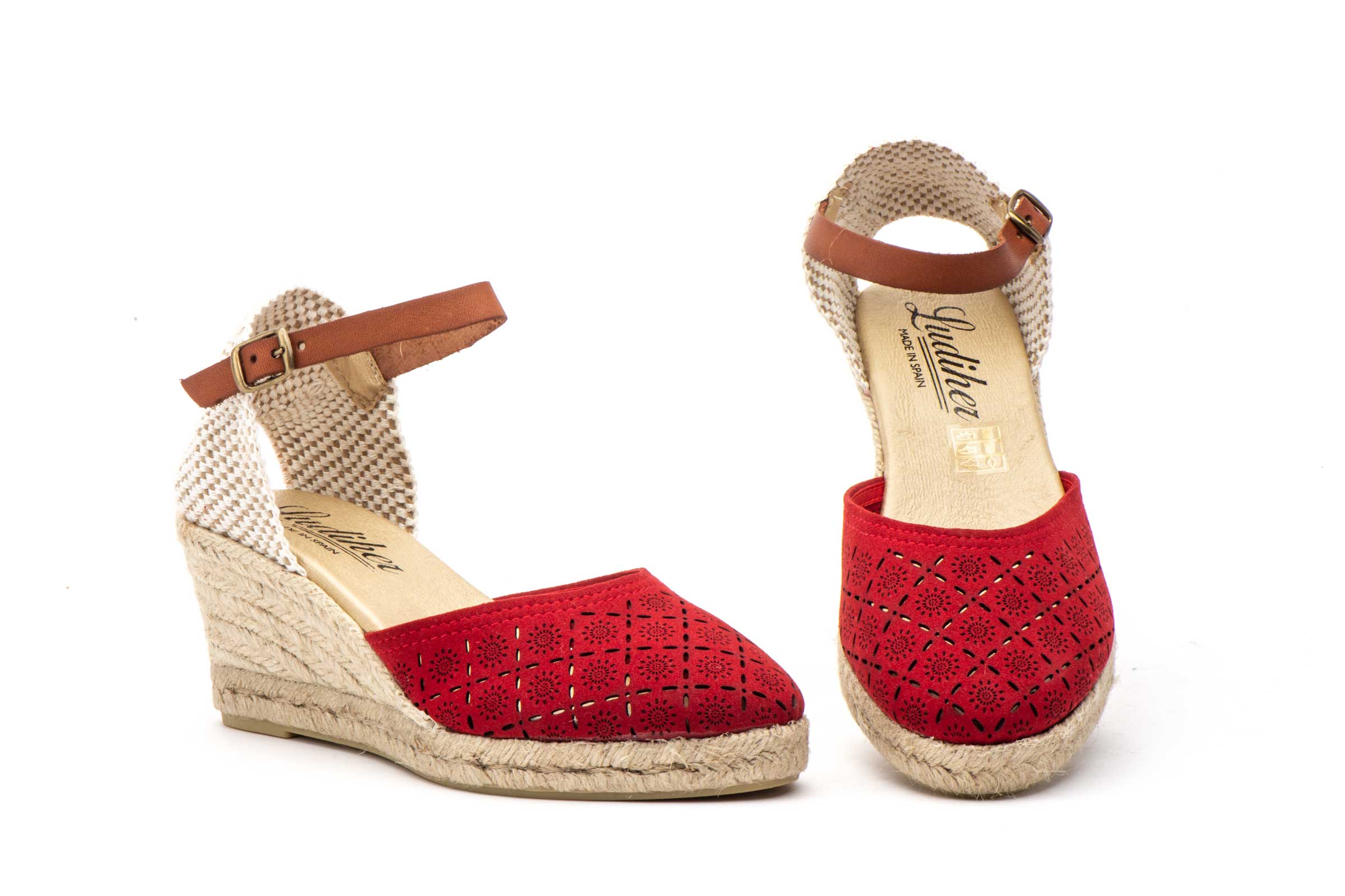 VALENCIANA CON CUÑA DE 7CM PARA SEÑORA VARIOS COLOR - FABRICADO EN ESPAÑA 6 VALENCIANA CON CUÑA DE 7CM PARA SEÑORA VARIOS COLOR - FABRICADO EN ESPAÑA - Imagen 6