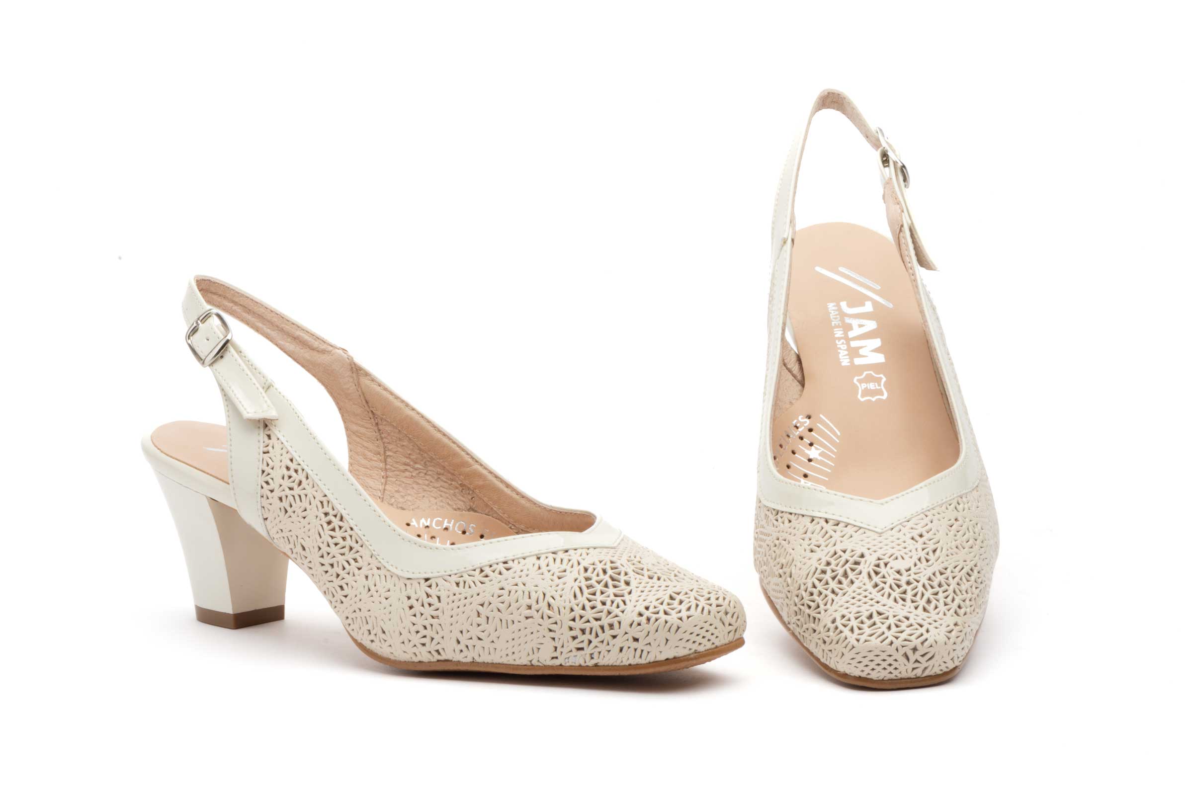 ZAPATO VESTIR CON TACON ESPECIAL EVENTOS PARA SEÑORA VARIOS COLORES- FABRICADO EN ESPAÑA