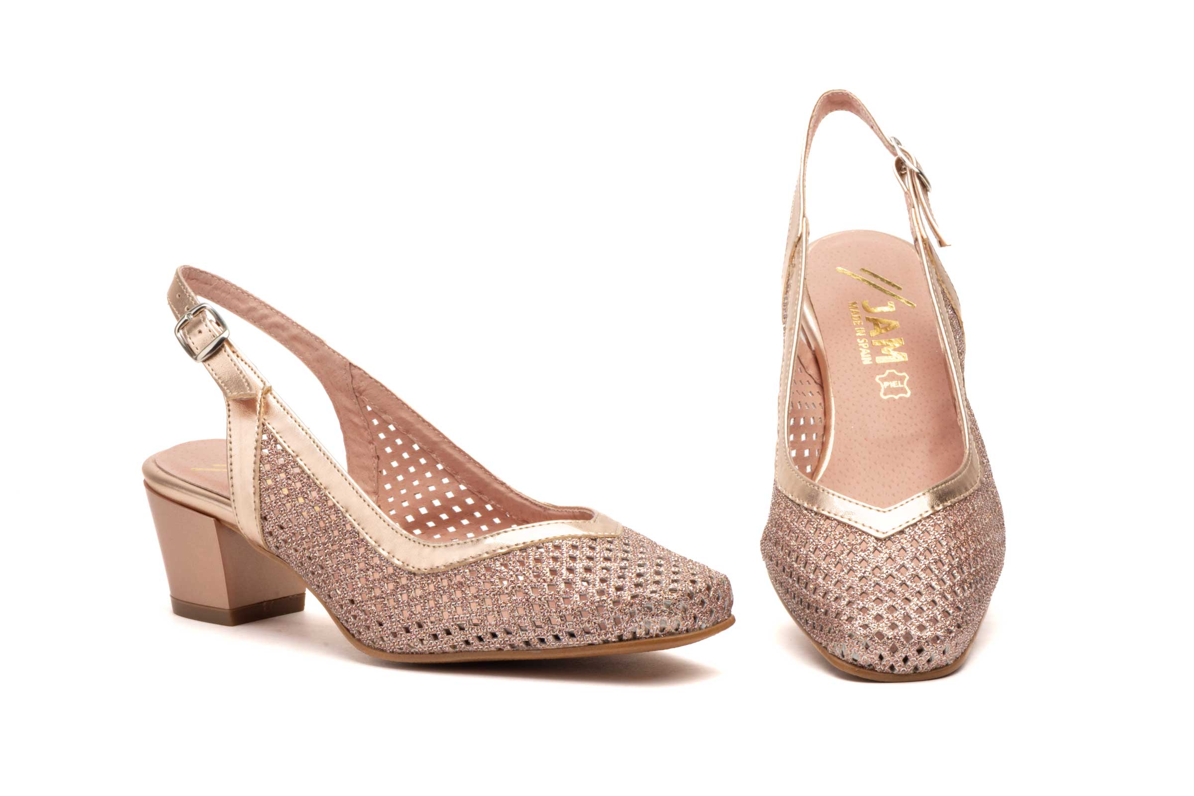 ZAPATO VESTIR CON TACON ESPECIAL EVENTOS PARA SEÑORA VARIOS COLORES- FABRICADO EN ESPAÑA 5 ZAPATO VESTIR CON TACON ESPECIAL EVENTOS PARA SEÑORA VARIOS COLORES- FABRICADO EN ESPAÑA - Imagen 5