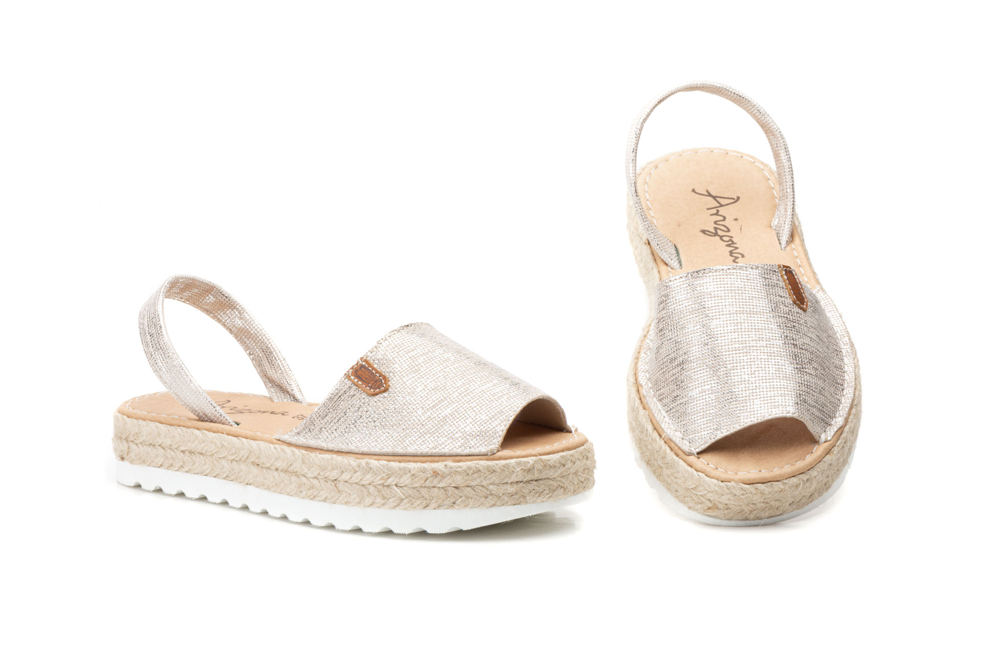 SANDALIA MALLORQUINA PARA SEÑORA CON PLATAFORMA CORRIDA EN VARIOS COLORES-FABRICADO EN ESPAÑA