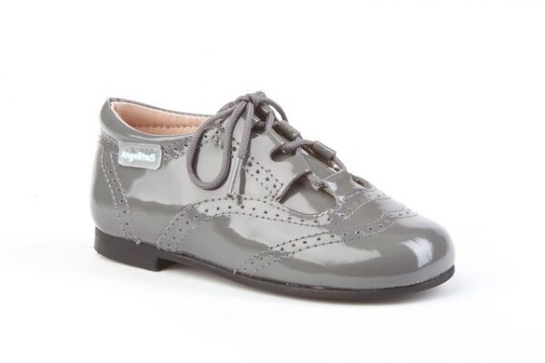 Zapato inglés charol para niño y niña Angelitos 1505 (18-27) - Image 4