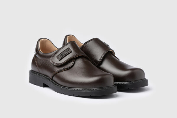 Zapato Colegial Napa Velcro AngelitoS 435 (22-42) - Image 5