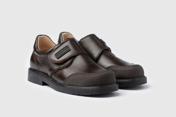 Zapato Colegial Napa Velcro Angelitos 452 (22-42) - Image 2