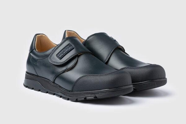 Zapato Colegial Napa Velcro Angelitos 453 (22-42) - Image 3