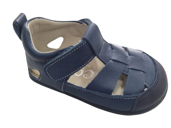 Sandalia cerrada de piel para bebé – Calzado infantil flexible y seguro para primeros pasos RESPETUOSO Condiz 3 Sandalia cerrada de piel para bebé – Calzado infantil flexible y seguro para primeros pasos RESPETUOSO Condiz - Imagen 3