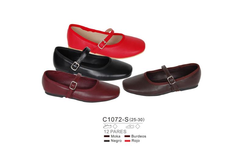 Merceditas con hebilla para niña bubble – C1072-S (25-30)