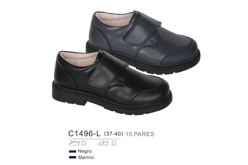 Zapatos colegiales para niño – Modelo C1496-L de bubble (37-40)
