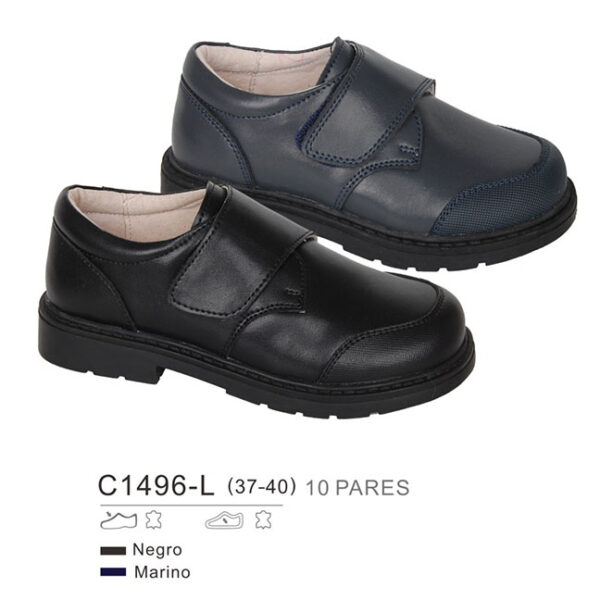 Zapatos colegiales para niño – Modelo C1496-L de bubble (37-40) - Imagen 2