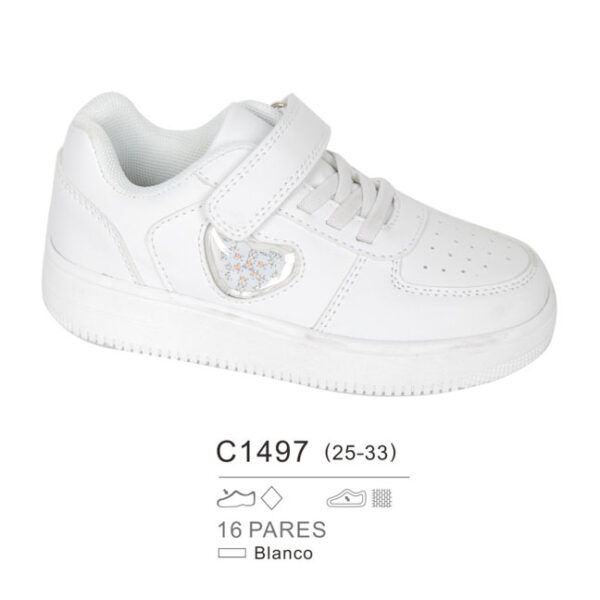 Zapatillas con luz para niña – Modelo C1497 de bubble (25-33) - Imagen 2