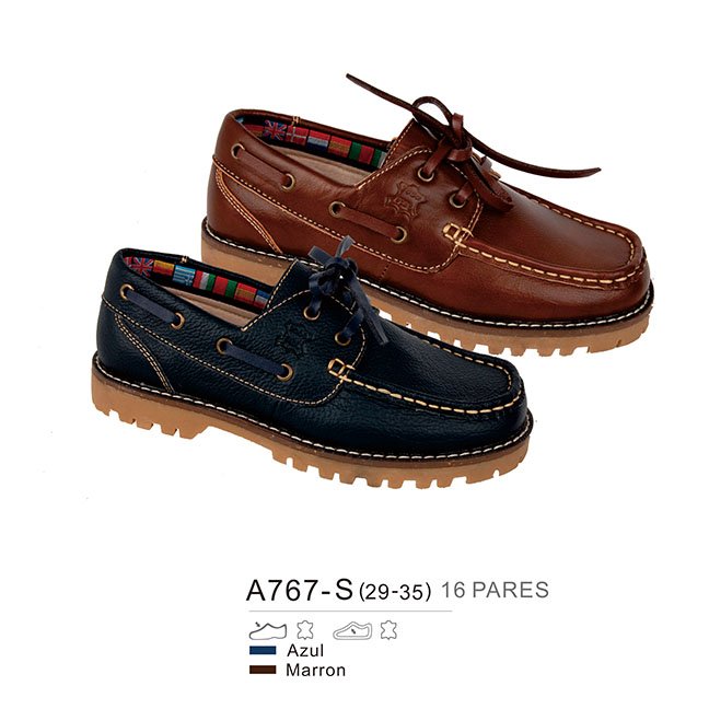 Modelo A767-S (29 a 35) –/par – Caja de 16 pares