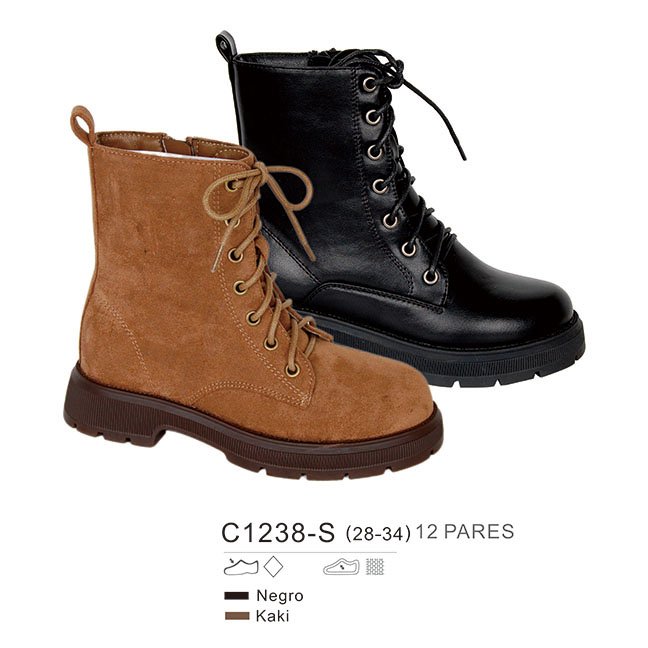Modelo C1238-S (28 a 34) –/par – Caja de 12 pares