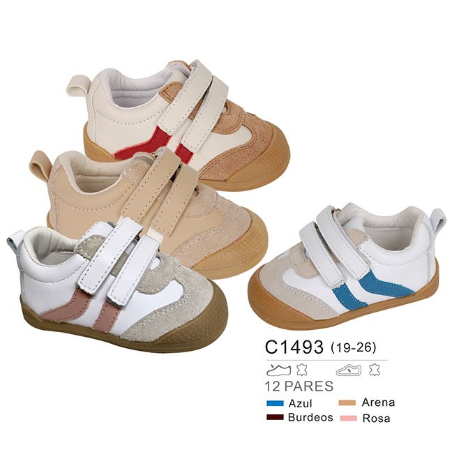 Modelo C1493 (19 a 26) –/par – Caja de 12 pares