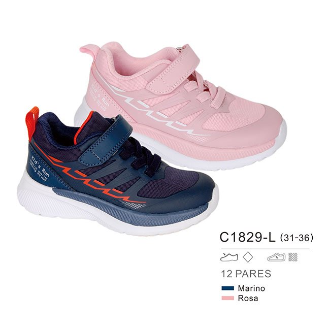Modelo C1829-L (31 a 36) –/par – Caja de 12 pares