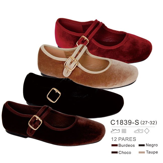 Modelo C1839-S (27 a 32) –/par – Caja de 12 pares