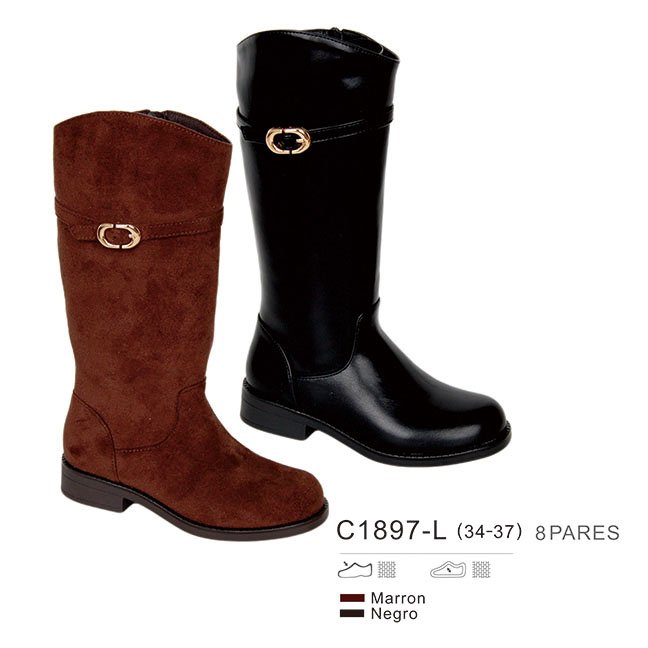 Modelo C1897-L (34 a 37) –/par – Caja de 8 pares