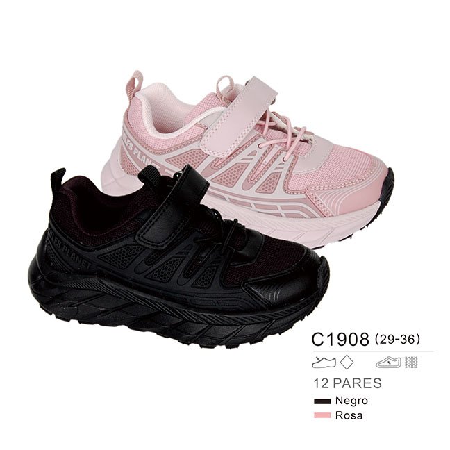 Modelo C1908 (29 a 36) –/par – Caja de 12 pares