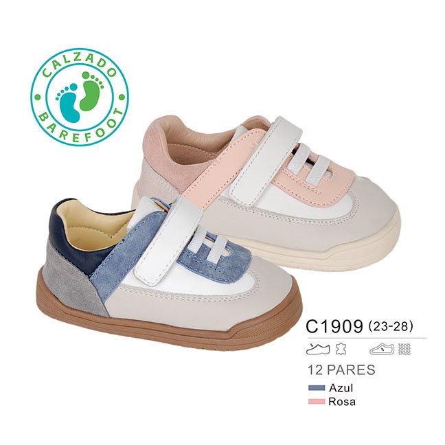 Modelo C1909 (23 a 28) – 9,40 €/par – Caja de 12 pares