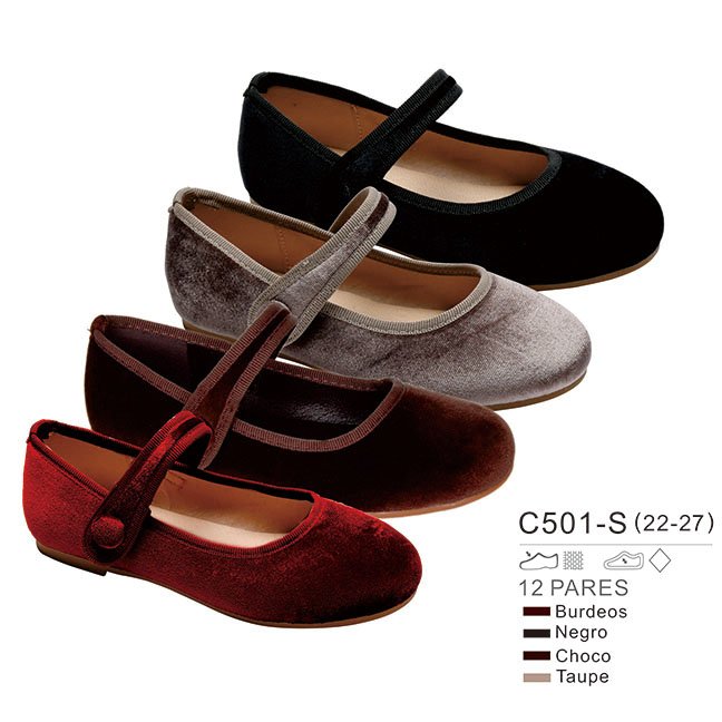 Modelo C501-S (22 a 27) –/par – Caja de 12 pares