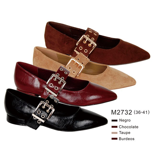 Bailarina mujer REF. M2732 – 9,40 €/par – Caja de 12 pares