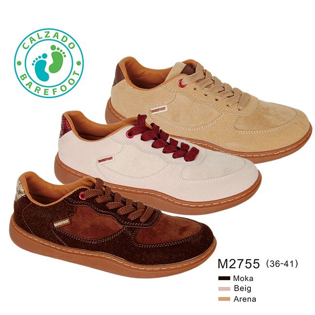 Calzado respetuoso mujer REF. M2755 –/par – Caja de 12 pares