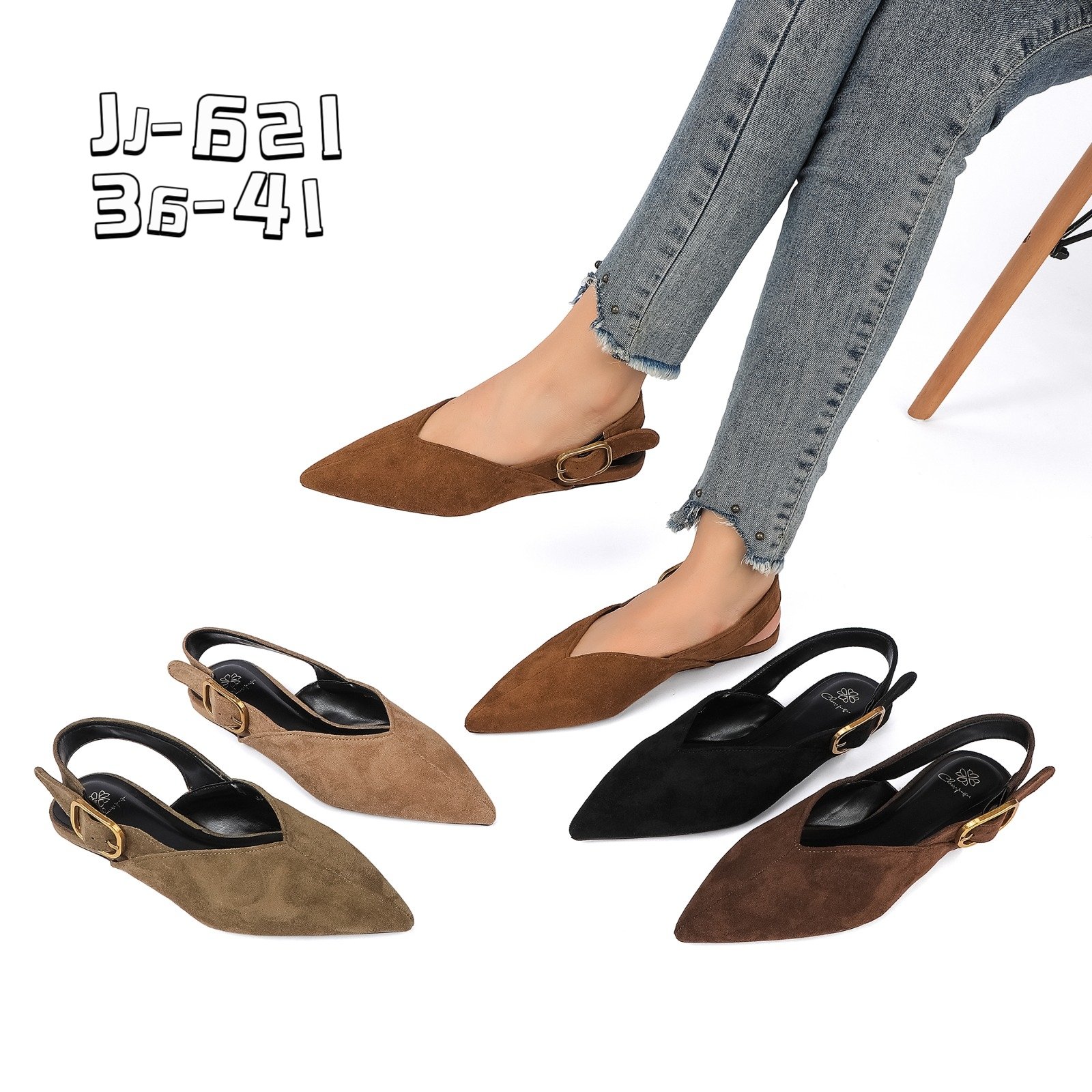 Zapato mujer REF. JJ-621 –/par – Caja de 12 pares
