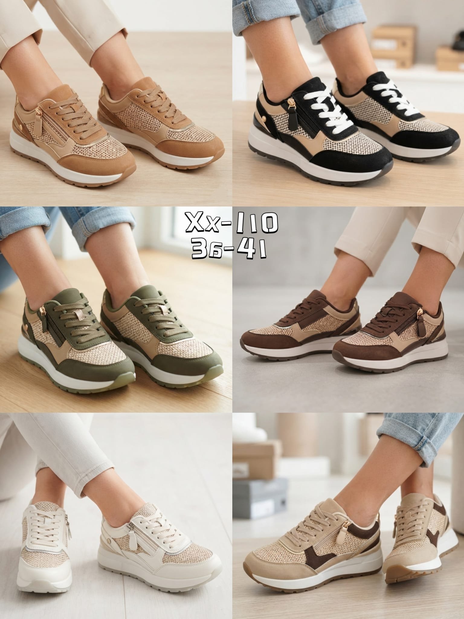 Deportivo mujer REF. XX-110 –/par – Caja de 12 pares