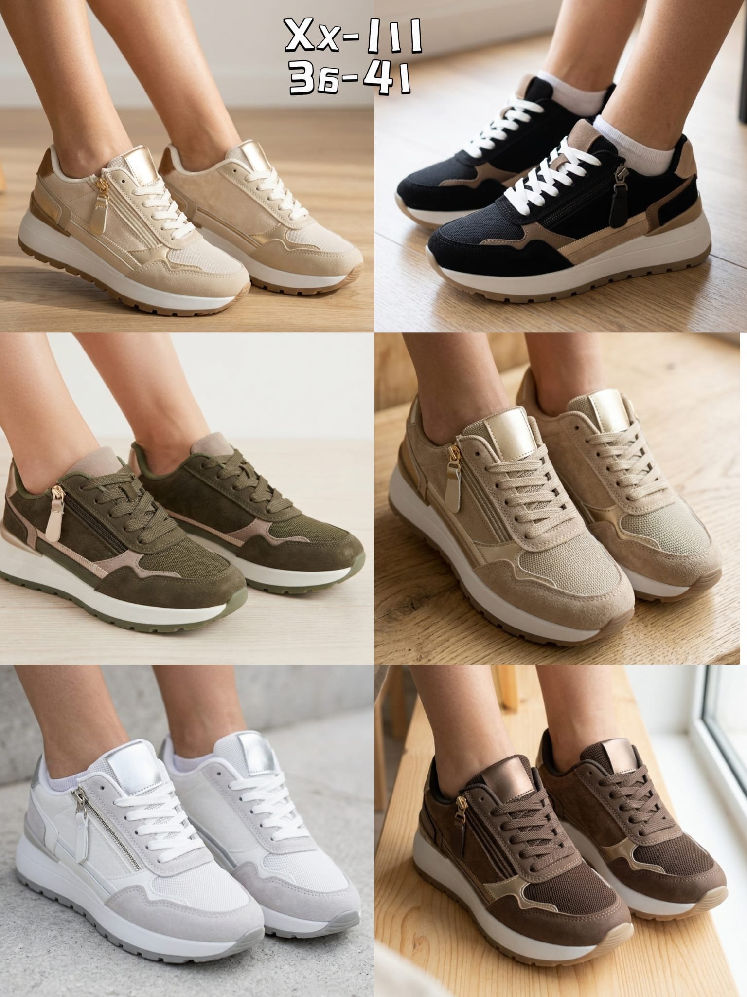 Deportivo mujer REF. XX-111 –/par – Caja de 12 pares