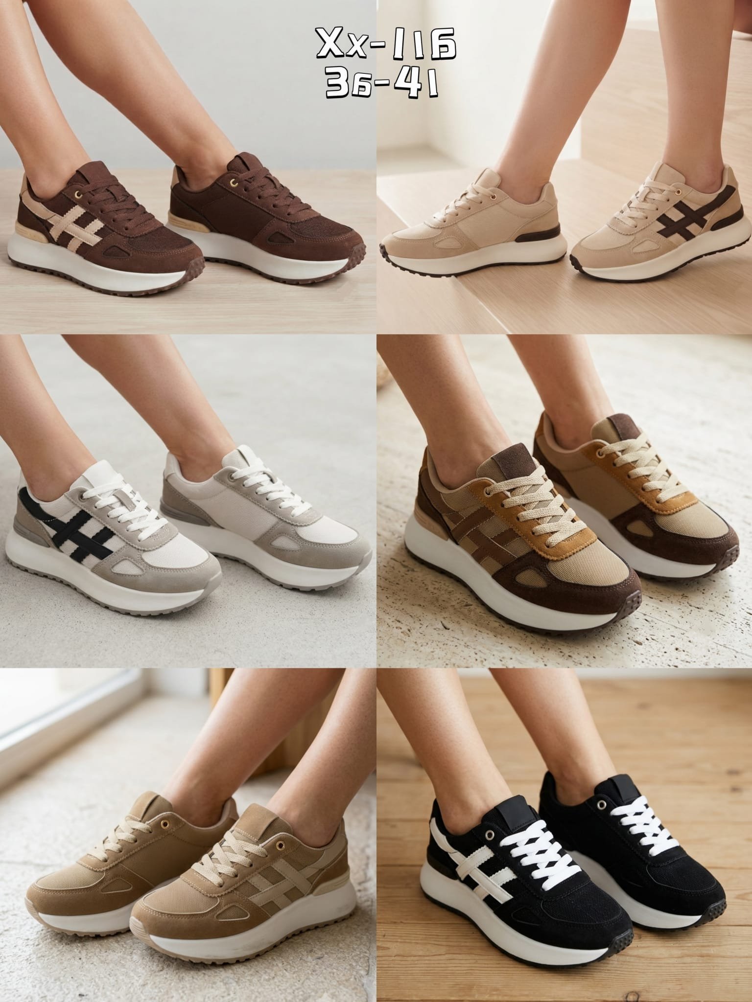 Deportivo mujer REF. XX-116 –/par – Caja de 12 pares