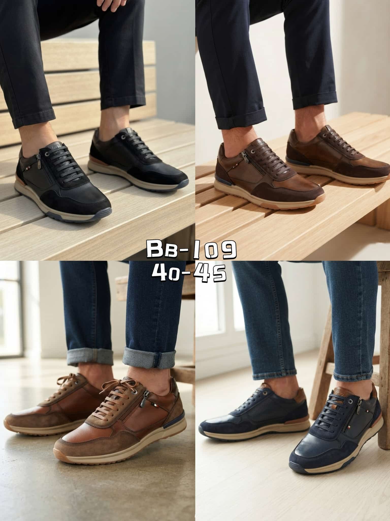 Deportivo hombre REF. BB-109 – 16,30 €/par – Caja de 12 pares