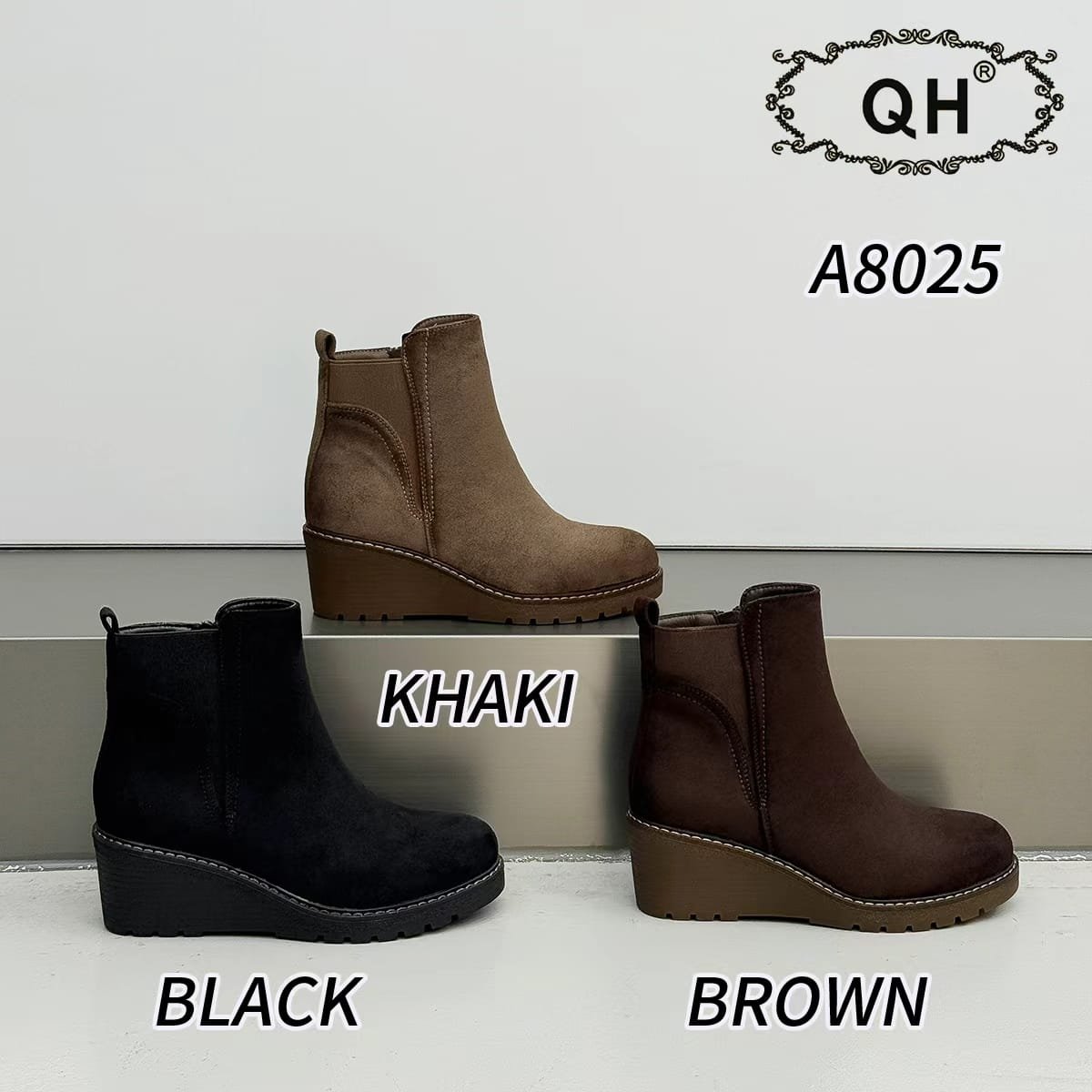 Bota y botín mujer REF. A8025 – 16,50 €/par – Caja de 12 pares