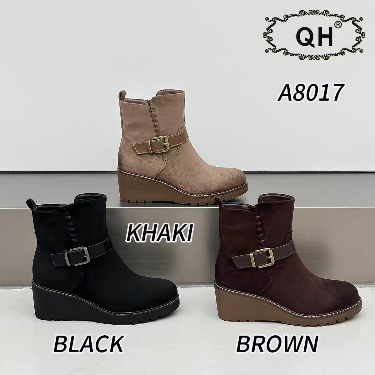 Bota y botín mujer REF. A8017 – 16,50 €/par – Caja de 12 pares