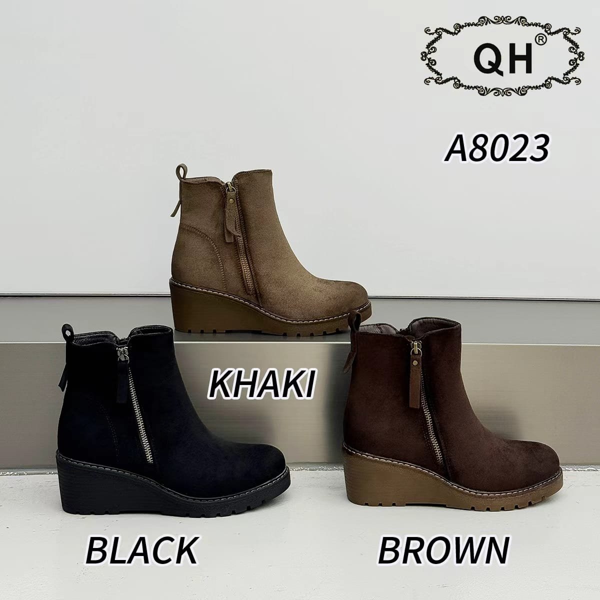 Bota y botín mujer REF. A8023 – 16,50 €/par – Caja de 12 pares