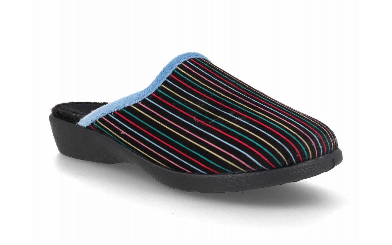 Zapatilla de casa mujer Rayas Multi 2 Zapatilla de casa mujer Rayas Multi - Imagen 2