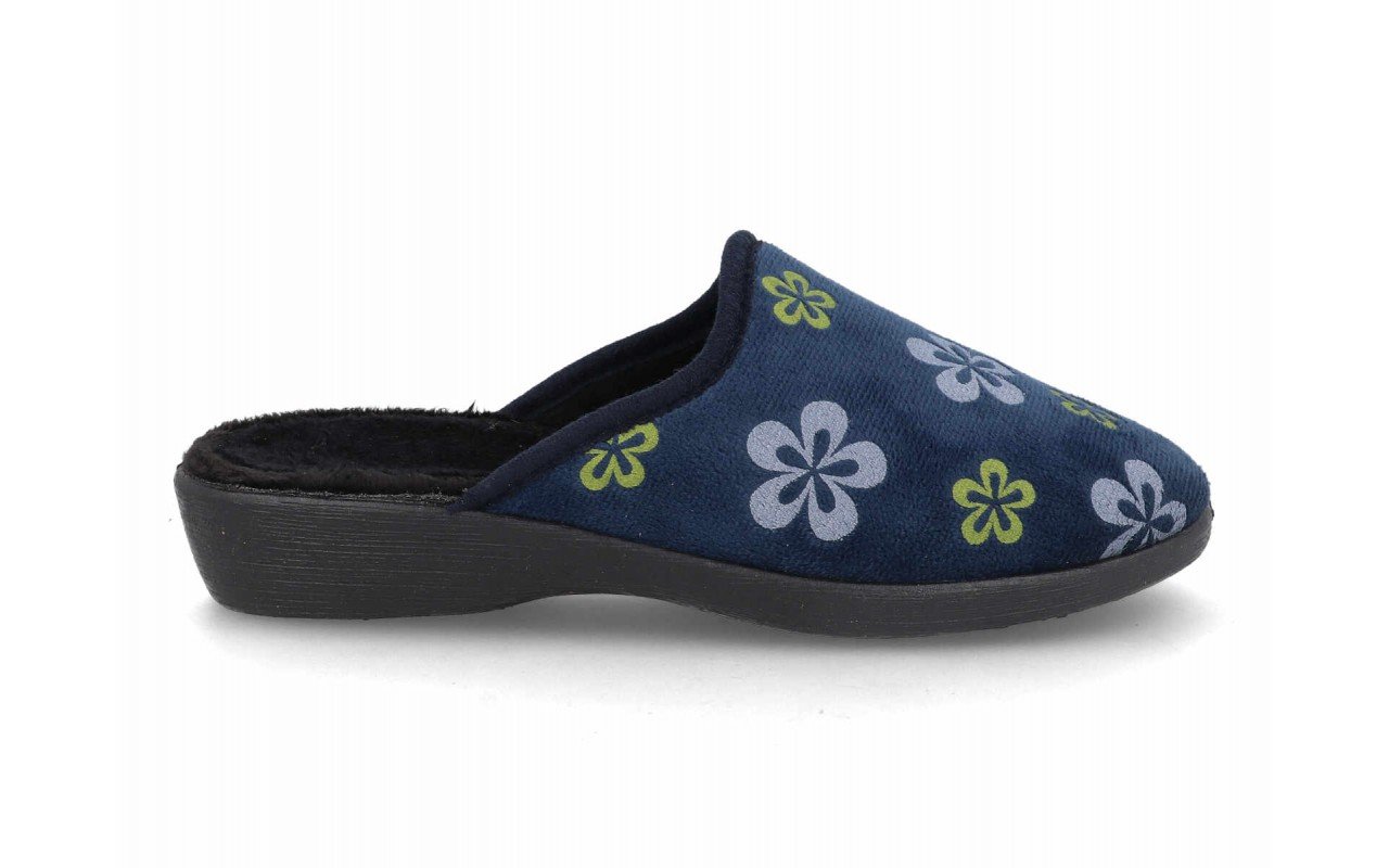 Zapatilla de casa mujer Flores 5