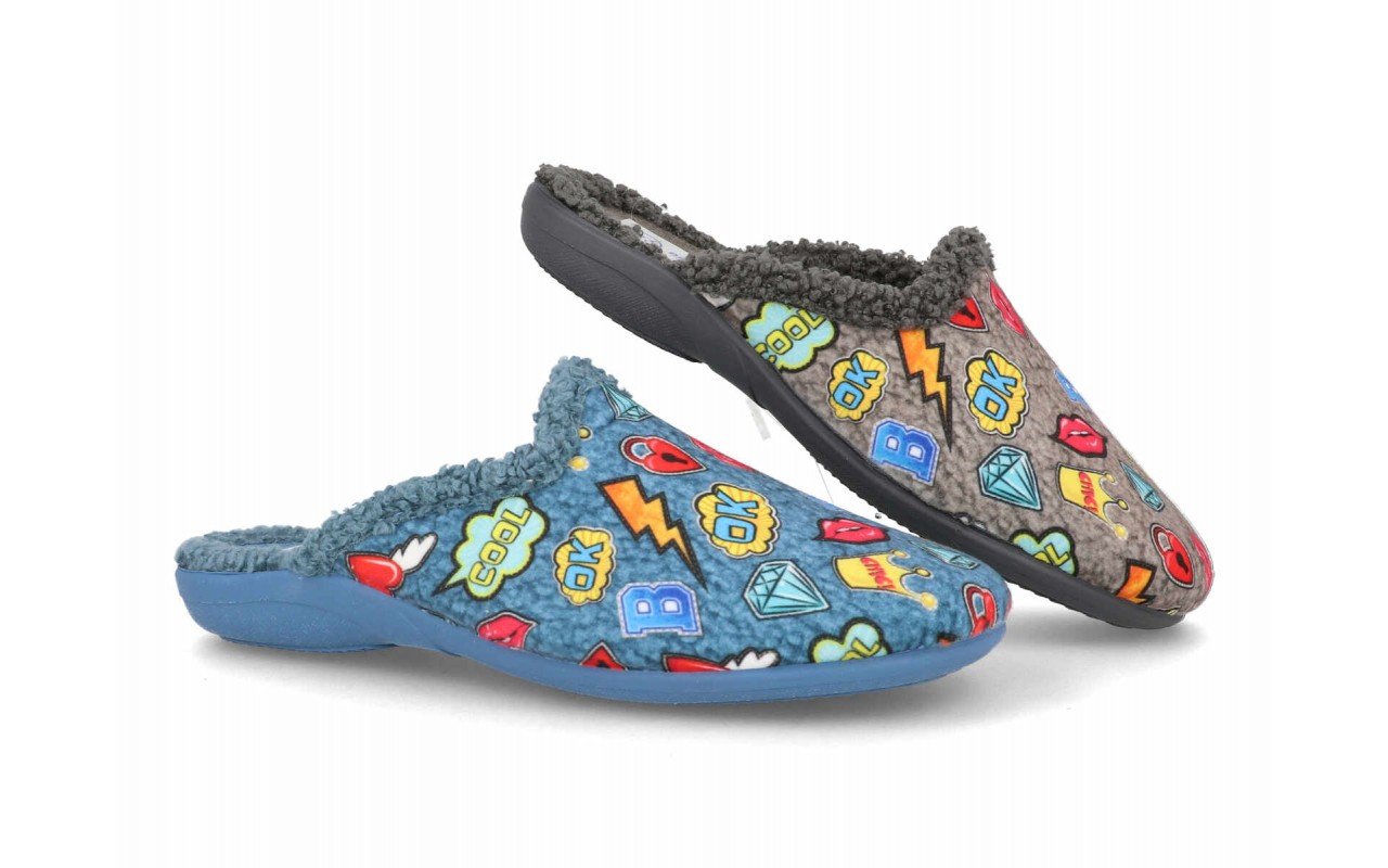 Zapatilla de casa mujer 1043 Be Relax